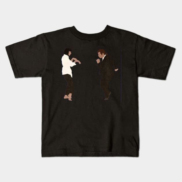 dancing time Kids T-Shirt by hawardan